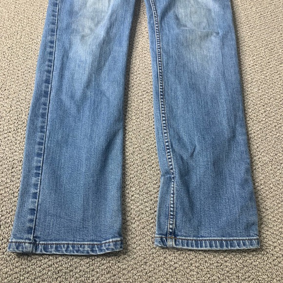 Monoprix Homme Mens Jeans Size 46 Blue Medium‎ Wash Denim Slim Fit Straight - Picture 3 of 13